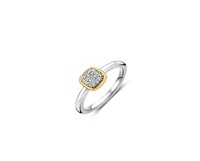 Ring Ti Sento Milano Woman in Silver Zircone 12353ZY/52